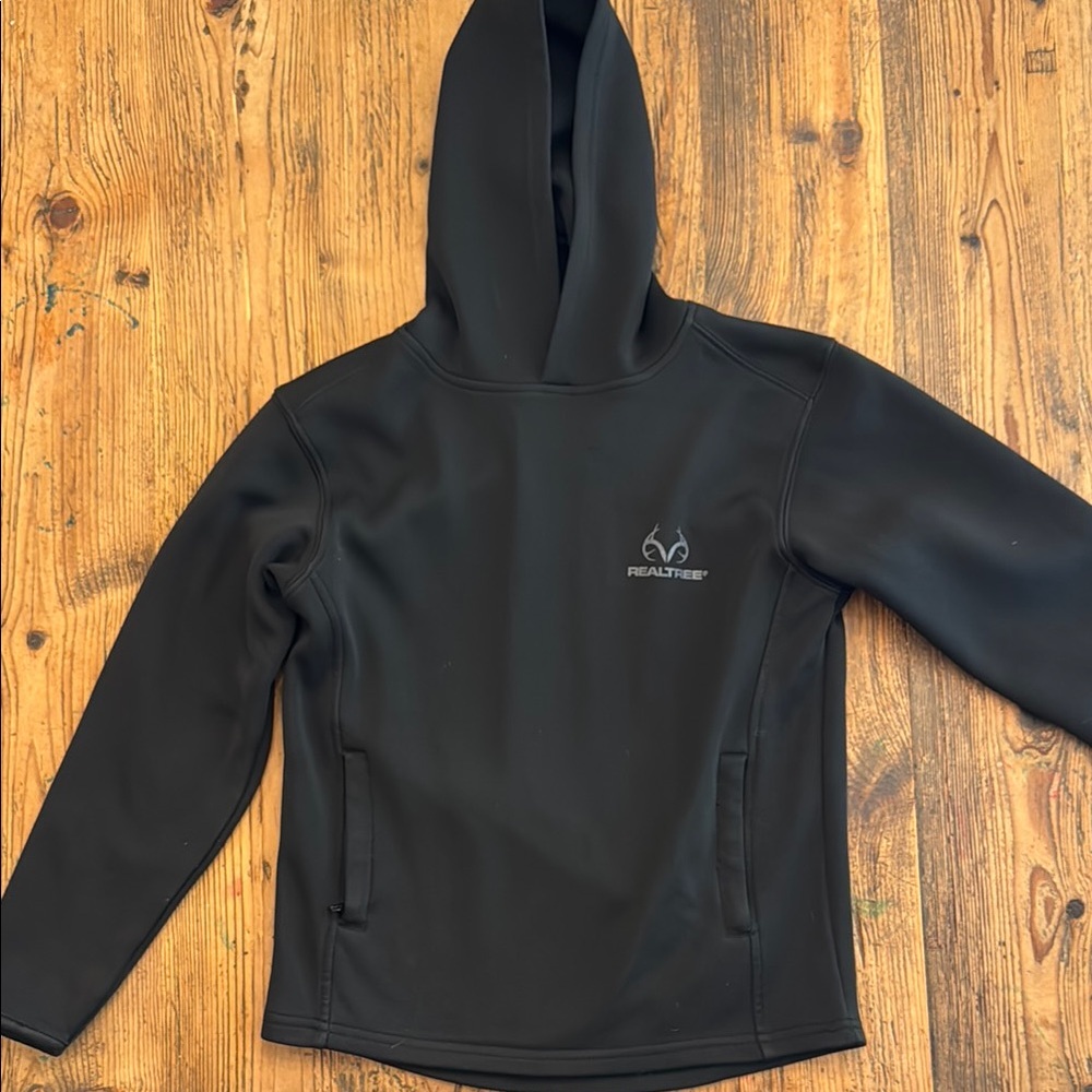 Youth Realtree Black Pullover Hoodie